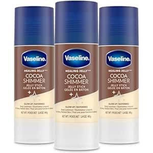Vaseline Cocoa Shimmer Jelly Stick – Glow & Radiance Body Balm
