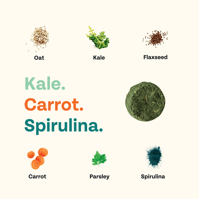 Chippin 4 Pack Veggie Dailies with Spirulina, 4-Pack