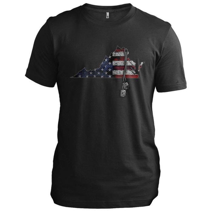 Virginia Veteran Dog Tags