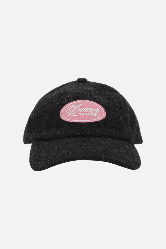 Vorte baseball cap in mohair wool blend