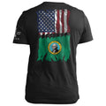 Washington Stitch Flag USA