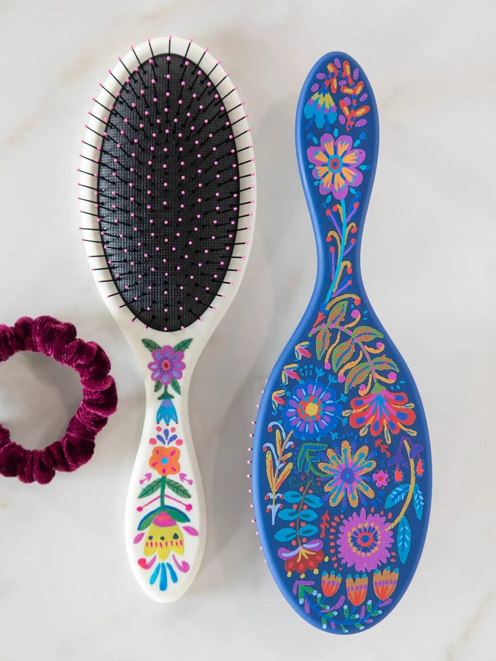 Wet / Dry Detangling Hairbrush - Cream-view 3