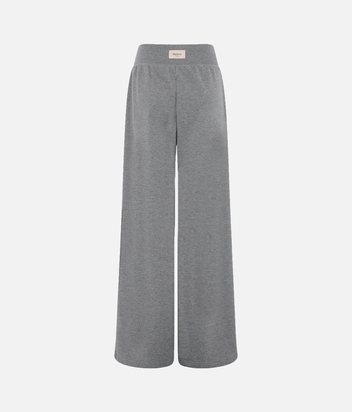 High-Waisted Wide-Leg Jogging Pants, Perfect for Warm-Ups - S0572