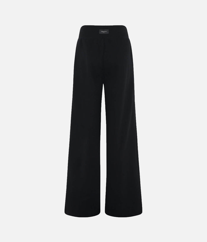 High-Waisted Wide-Leg Jogging Pants, Perfect for Warm-Ups - S0572