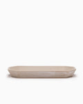 Wide Octagon Plate Large - Stone Beige