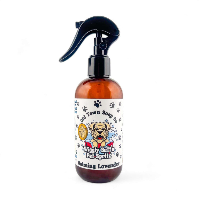 Wiggly Butt's Pet Spritz -Calming Lavender - Old Town Soap Co.