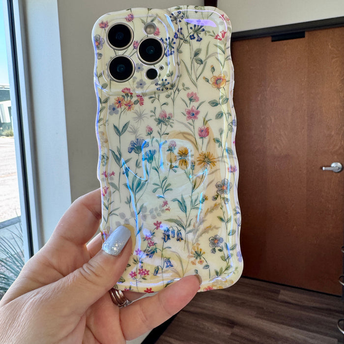 Wildflower's Iridescent Luxe MagSafe Case for iPhone