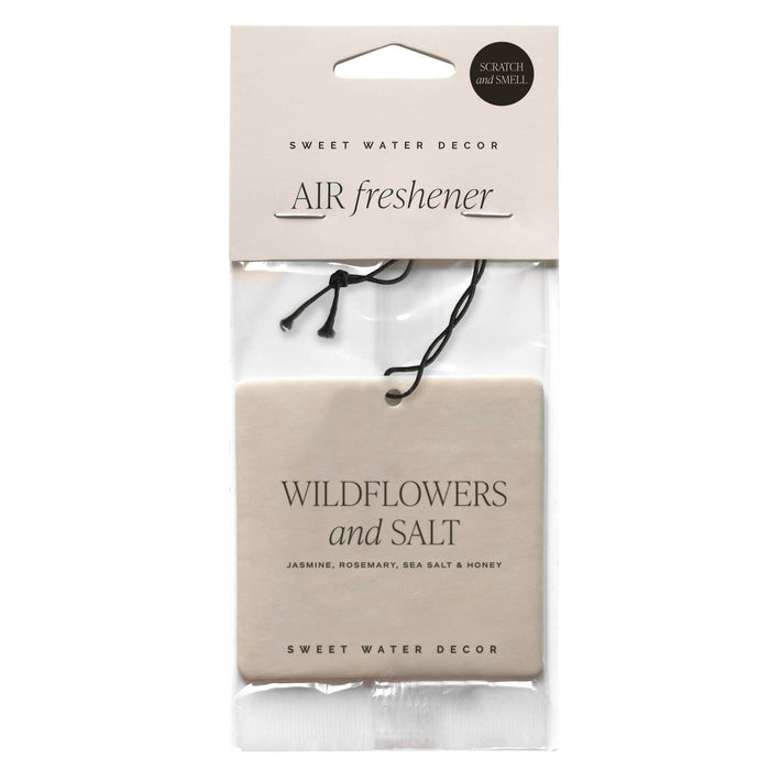 Wildflowers & Salt Hanging Air Freshener - Olita Gifts & Goods