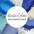 * Winter Colors Mica Sample Pack - 8 Winter Colors - NorthWood Candle & Craft