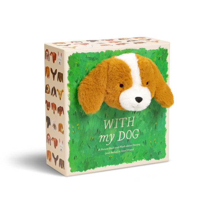 With My Dog: Plush Dog + Book Set