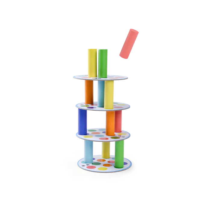 Moulin Roty - Wooden Toy - Mega Tower