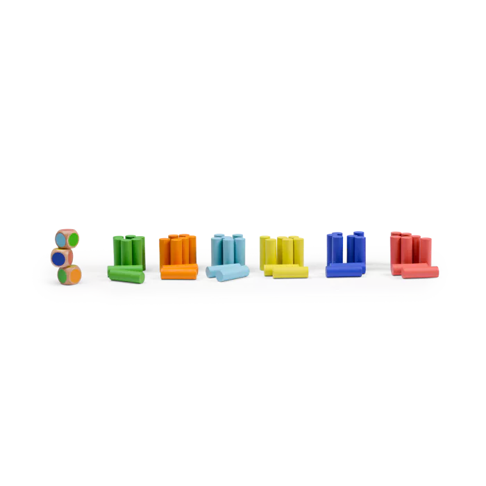 Moulin Roty - Wooden Toy - Mega Tower - Content 2