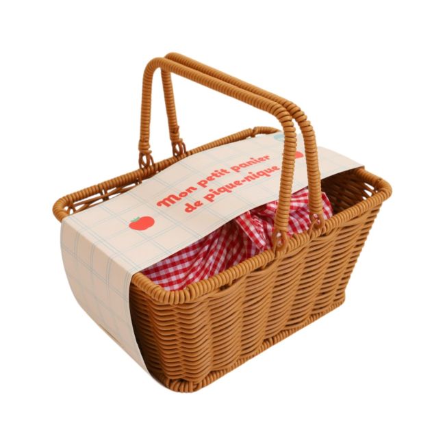 Le Petit Souk - Wooden Toy - My Little Picnic Basket - Basket